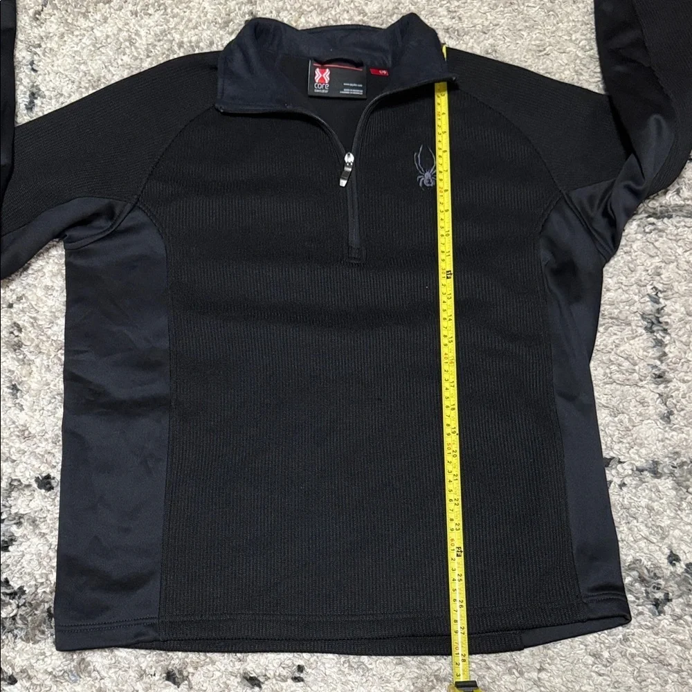 Spyder Black Zip Up Sweater for Men